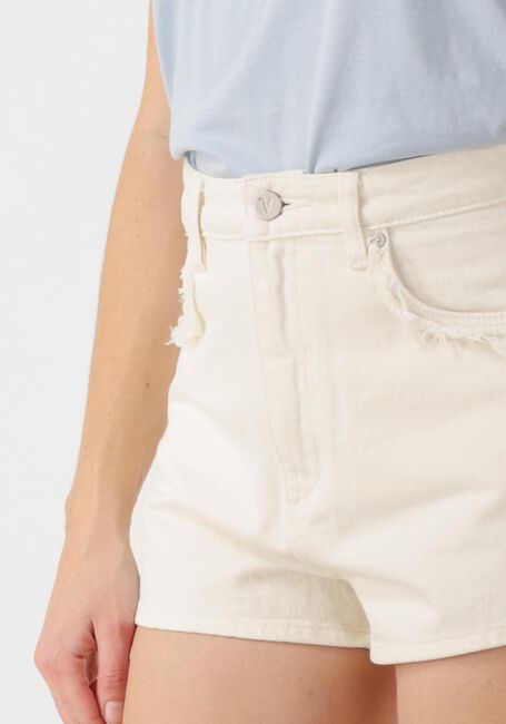 ABRAND JEANS Pantalon courts HIGH RELAXED SHORT KEKE Blanc - large