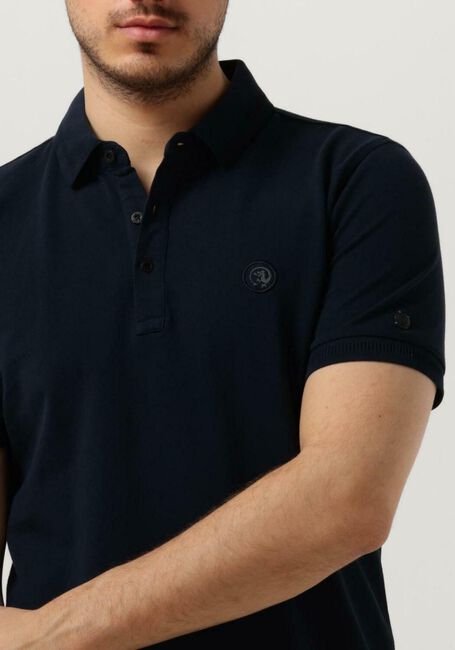 CAST IRON Polo SHORT SLEEVE POLO ORGANIC COTTON PIQUE ESSENTIAL Bleu foncé - large