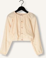 Ecru NONO  TOMAS HEART CROPPED BLOUSE Ecru NONO  TOMAS HEART CROPPED BLOUSE - medium