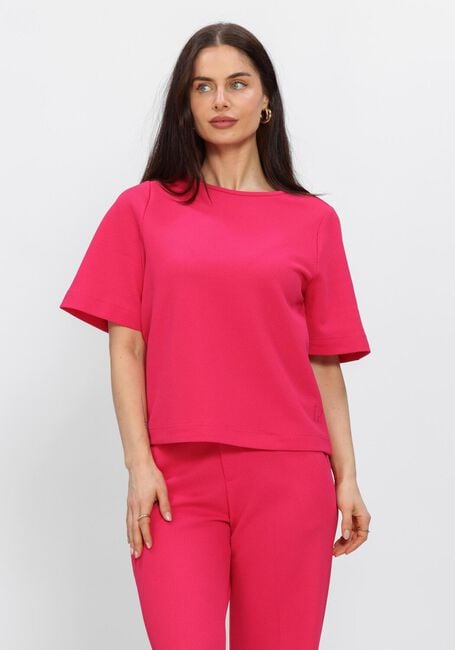 Roze POM AMSTERDAM Tops & T-shirts TOP MEG BRIGHT ROSE - large
