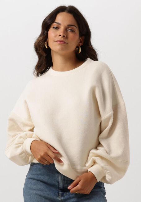 NUKUS AMADORA PULLOVER TEDDY Pulls & Gilets en blanc - large