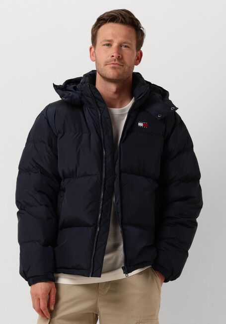 Donkerblauwe TOMMY JEANS Gewatteerde jas TJM ALASKA PUFFER EX - large