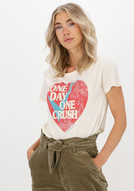 Gebroken wit LEON & HARPER T-shirt TORO JC05 ONE - large