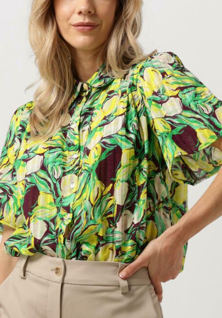 POM AMSTERDAM LEMON TREE BLOUSE Blouses en jaune - large