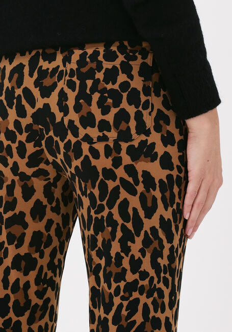 VANILIA Pantalon &eacute;vas&eacute; LEO MINI FLARED en camel - large
