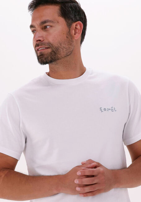 FORÉT T-shirt LAKE en blanc - large