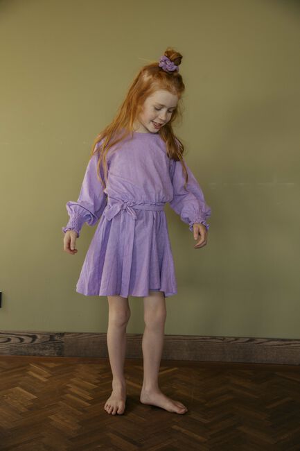 Lila AMMEHOELA Mini jurk AM-ELISE-03 - large