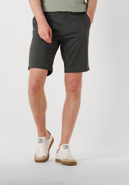 Olijf CAST IRON Broeken/jumpsuits RISER SHORTS COMFORT STRETCH - large