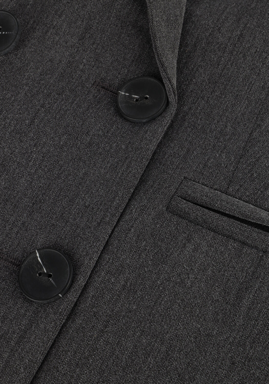 Donkergrijze Y.A.S. Blazer YASLIKKA LS OVERSIZED BLAZER - large