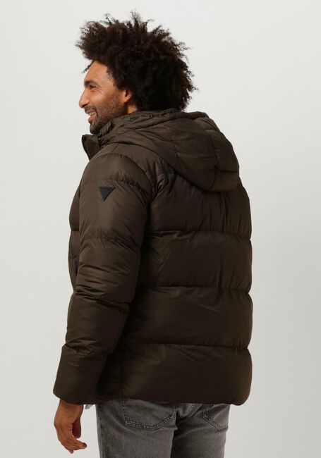 PUREWHITE Veste matelass&eacute; SHORT PADDED JACKET en marron - large