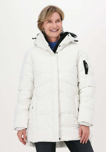 Gebroken wit NATIONAL GEOGRAPHIC Jassen HOODED COAT WOMEN - large