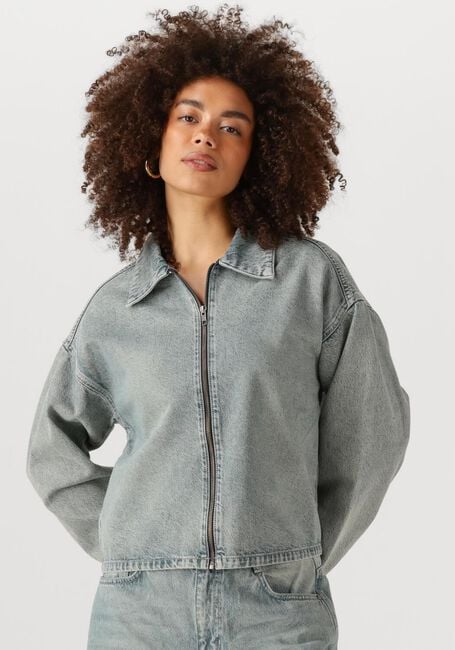 MY ESSENTIAL WARDROBE Veste en jean MWMALEA 174 BOXY JACKET en gris - large