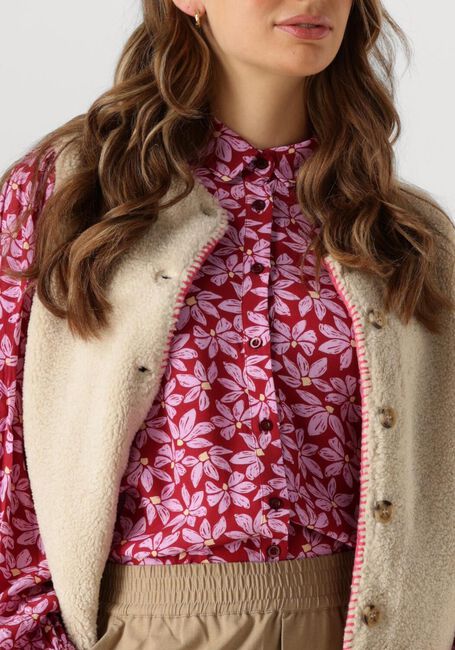 YDENCE Gilet GILET EVELYNN en beige - large