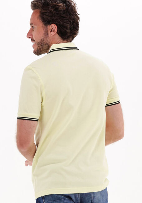 FRED PERRY Polo TWIN TIPPED FRED PERRY SHIRT en jaune - large
