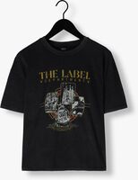 Zwarte ALIX THE LABEL T-shirt LADIES KNITTED THE LABEL T-SHIRT