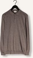 Bruine PROFUOMO Polo POLO LS MERINO Bruine PROFUOMO Polo POLO LS MERINO - medium