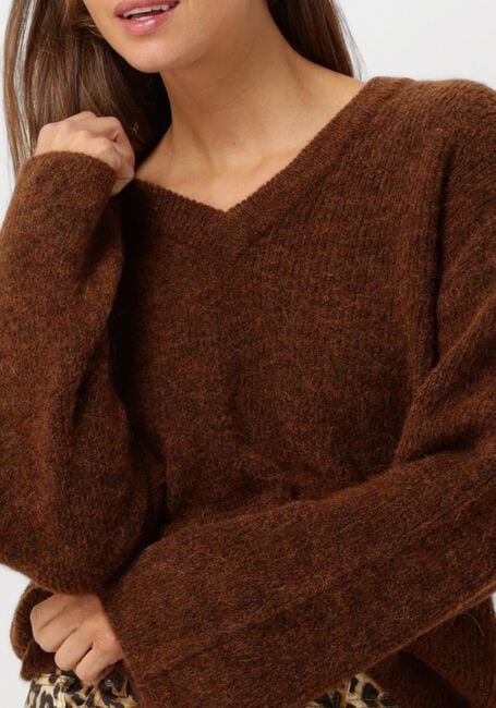 MY ESSENTIAL WARDROBE Pull RIANNAMW KNIT PULLOVER en marron - large