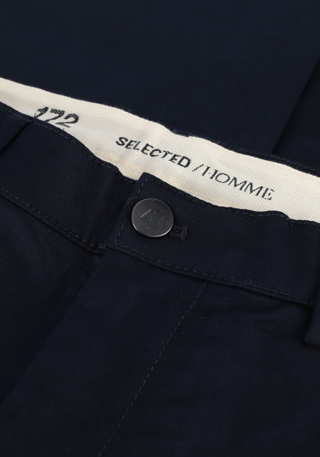 SELECTED MEN Chino SLHSLIMTAPE-REPTON 172 FLEX PA Bleu fonc&eacute; - large