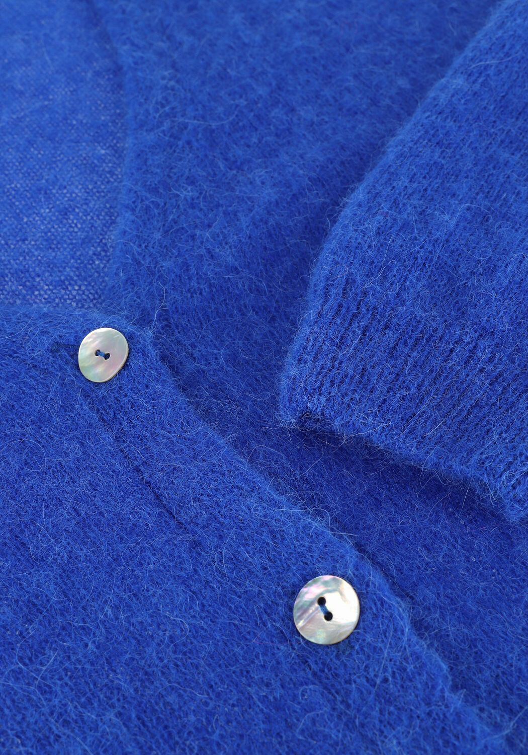 Blauwe BY-BAR Vest LIV CARDIGAN - large