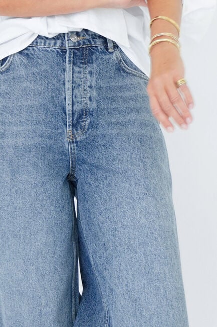 EST'SEVEN MACON JEANS Pantalons Bleu foncé - large