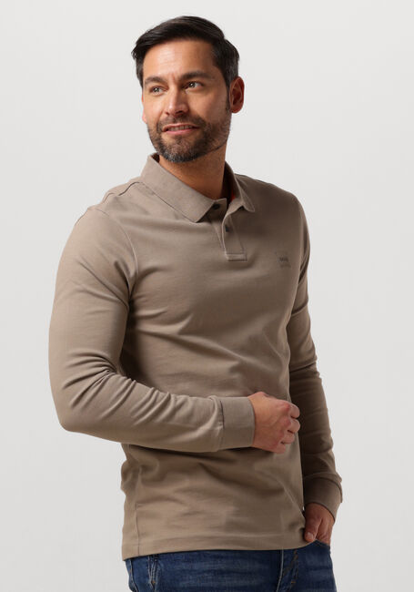 BOSS Polo PASSERBY en taupe - large