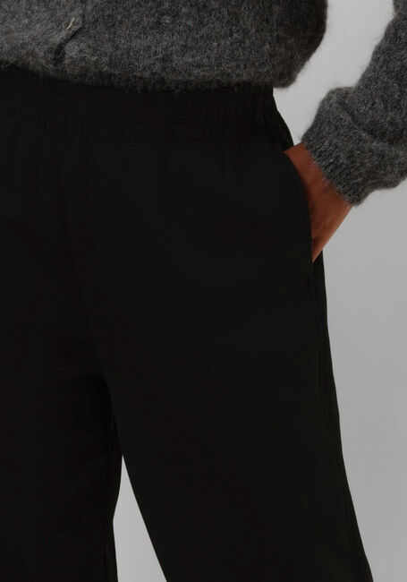 Zwarte MSCH COPENHAGEN Wijde broek MSCHEDILINA IMA Q PANTS - large