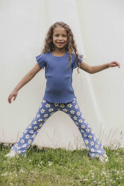 LOOXS Little Pantalon courte 2511-7612 en bleu - large