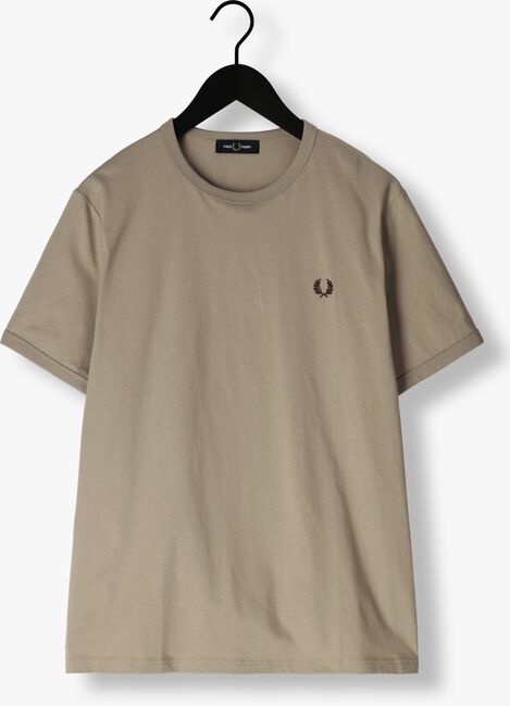 FRED PERRY T-shirt RINGER T-SHIRT Olive - large