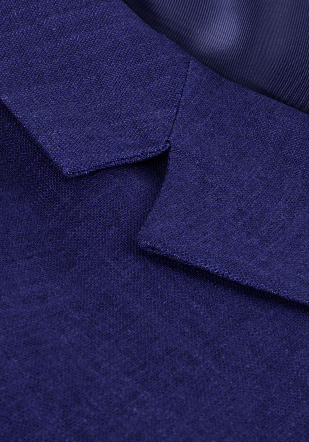 Blauwe ALIX THE LABEL Blazer LADIES WOVEN BOUCLE OVERSIZED BLAZER - large