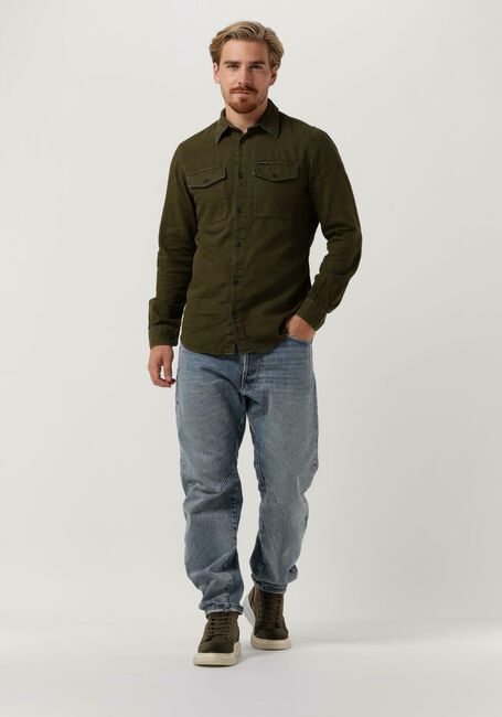 Groene G-STAR RAW Casual overhemd MARINE SLIM SHIRT L/S - large