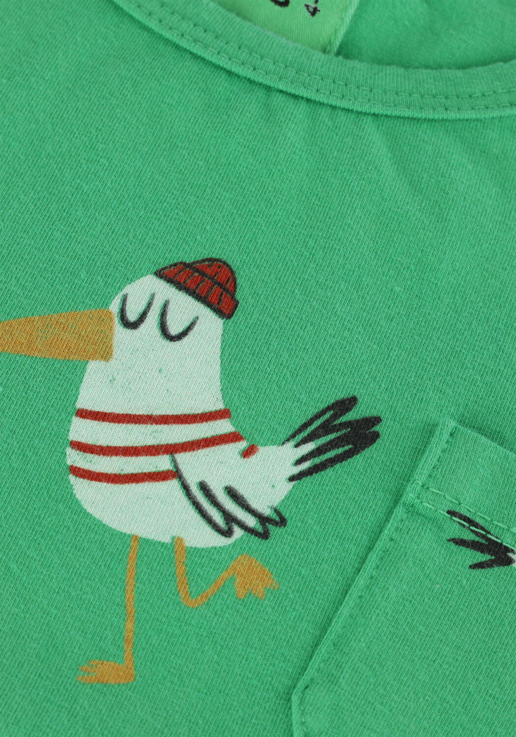 Groene L&Ouml;TIEKIDS T-shirt S25-209-19 - large