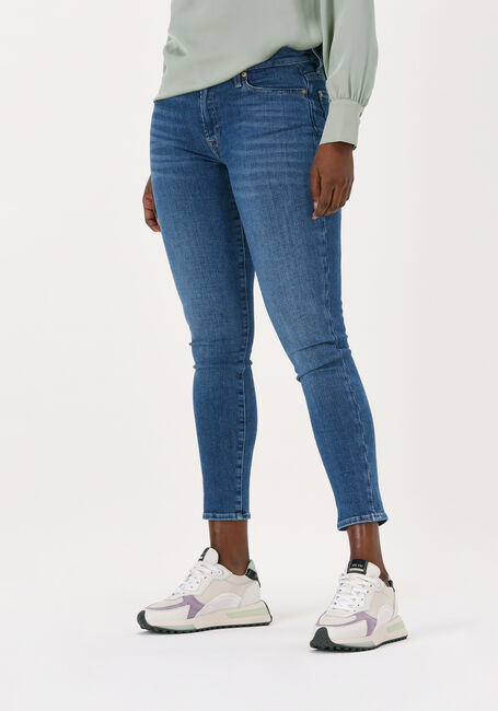 7 FOR ALL MANKIND Skinny jeans HW SKINNY CROP en bleu - large