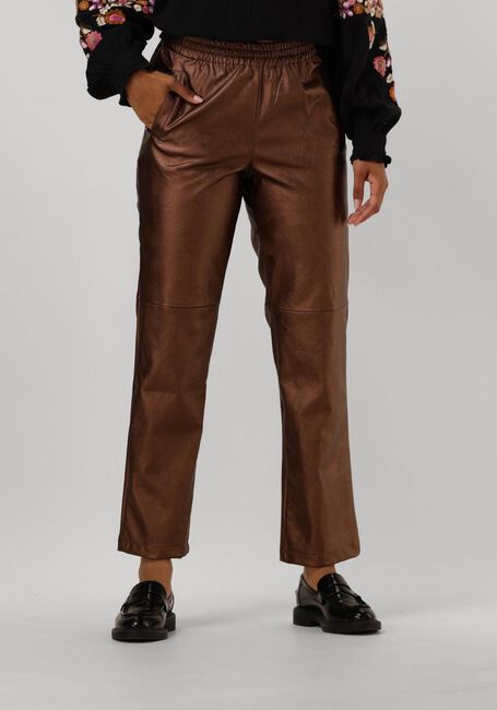 LOUIZON Pantalon MORITZIO en bronze - large