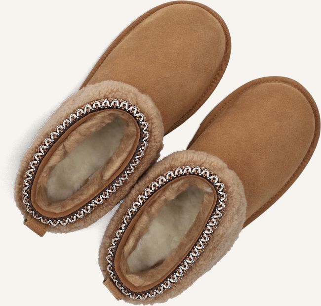 Cognac UGG  CLASSIC ULTRA MINI MAXI CURLY GIRLS Cognac UGG  CLASSIC ULTRA MINI MAXI CURLY GIRLS - large