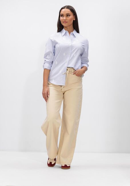 TOMMY HILFIGER OXFORD AOP RELAXED SHIRT Blouses Bleu clair - large