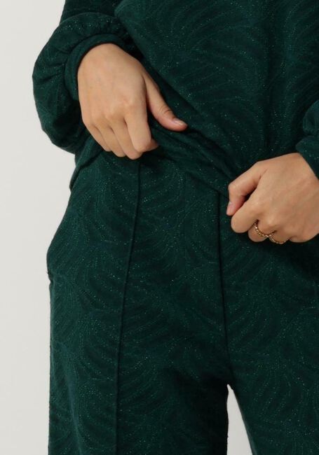 JANSEN AMSTERDAM Pantalon MARISSA en vert - large