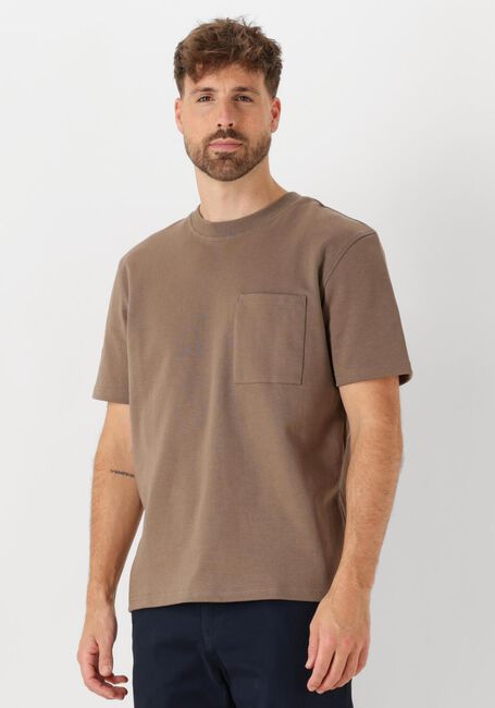 DSTREZZED T-shirt EBBE BOXY TEE en beige - large