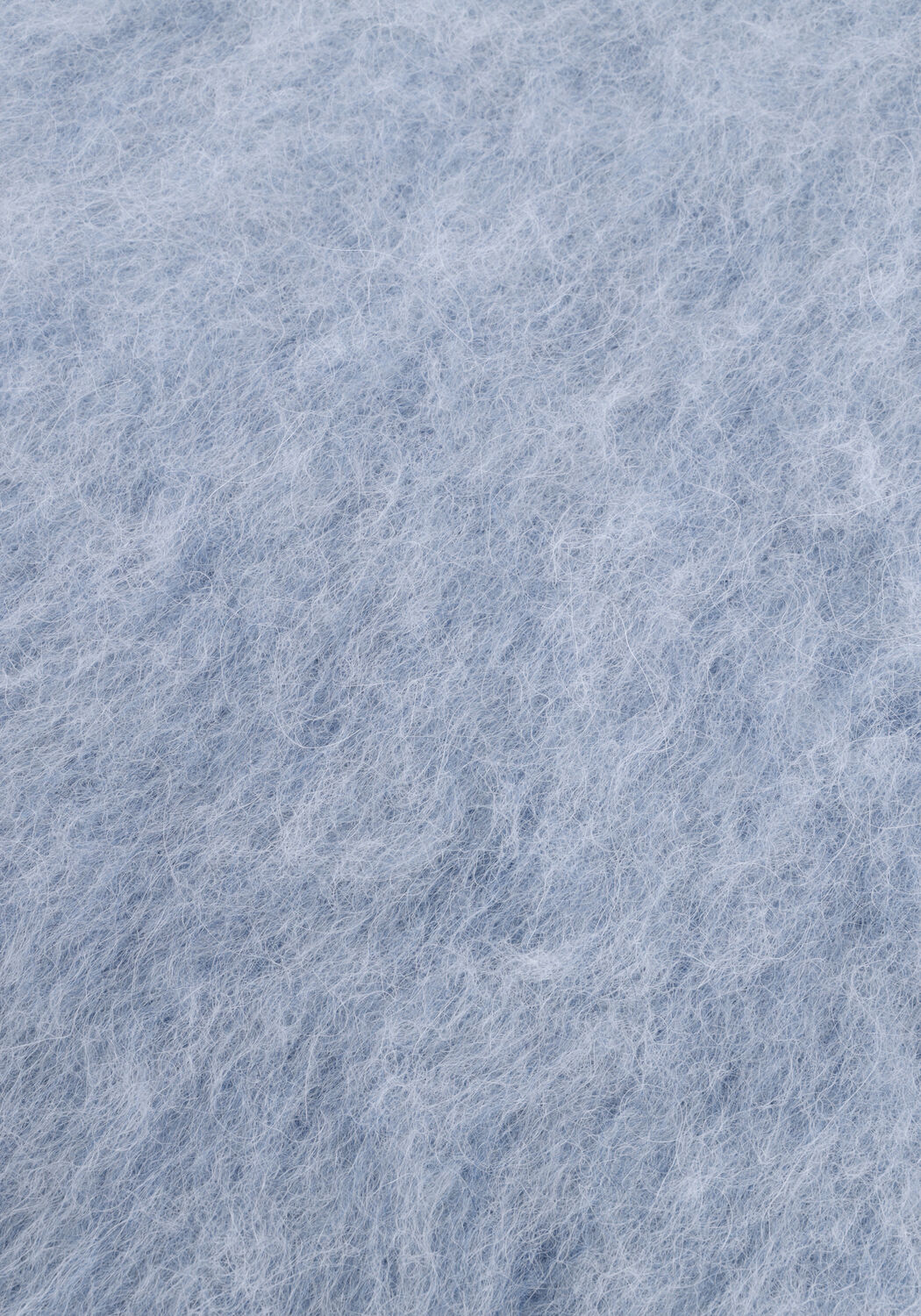 SECOND FEMALE KARLA KNIT SS O-NECK Pulls & Gilets Bleu clair - large