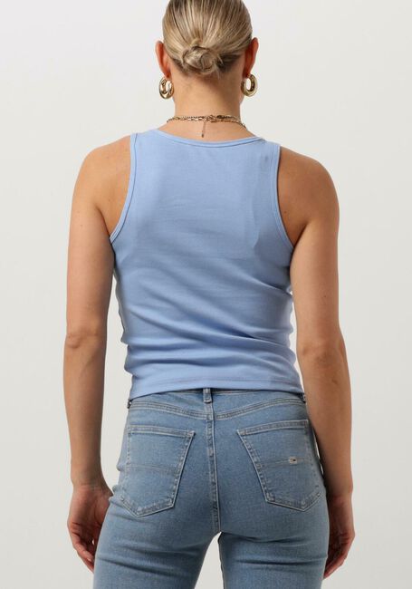 TOMMY JEANS Haut TJW ESSENTIAL RIB TANK en bleu - large