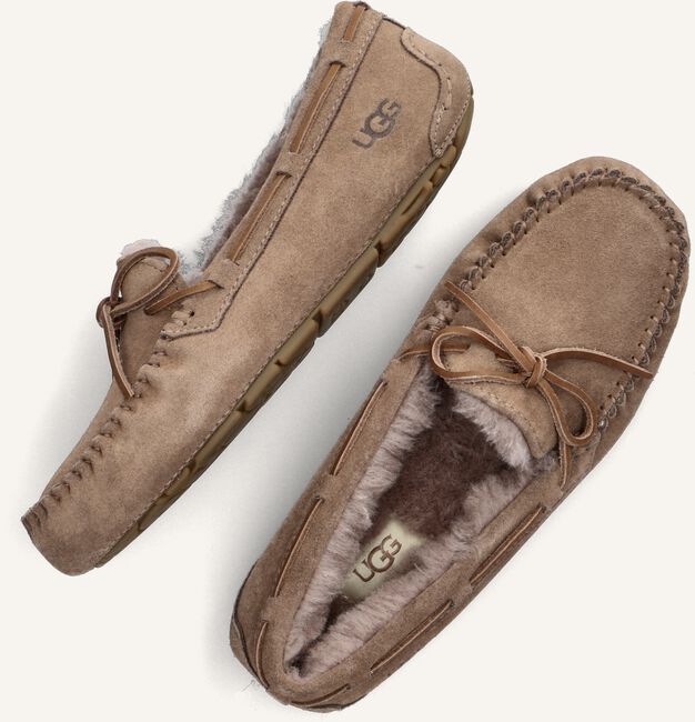 Taupe UGG Pantoffels DAKOTA Taupe UGG Pantoffels DAKOTA - large
