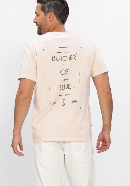 BUTCHER OF BLUE T-shirt ARMY STENCIL TEE Rose clair - large