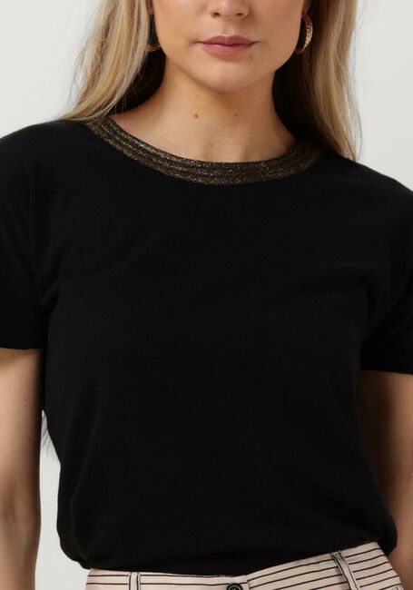Zwarte NUKUS T-shirt SECCHIA TOP - large