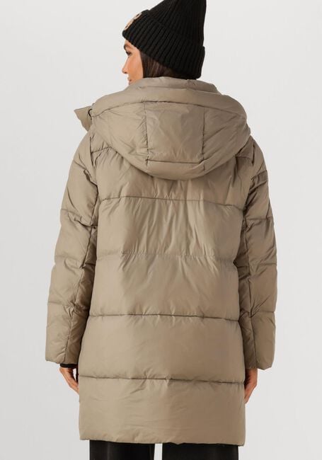 WITHBLACK Veste matelassé WBLABBY 3/4 PUFFER JACKET en taupe - large