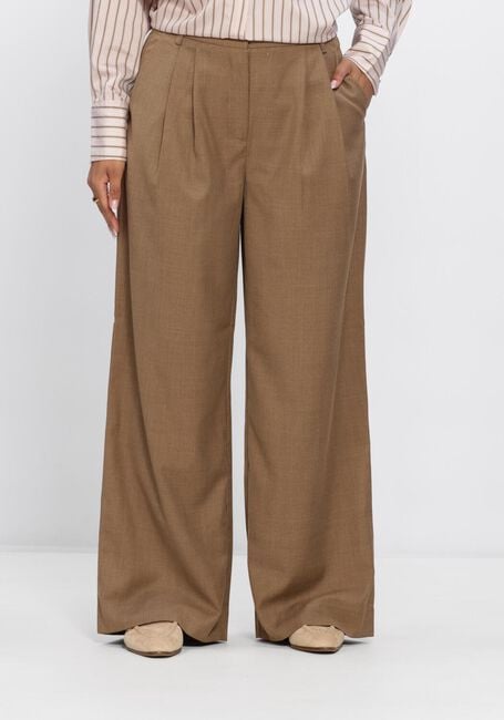Bruine BRUUNS BAZAAR Wijde broek WATERLILYBBVALA PANTS - large