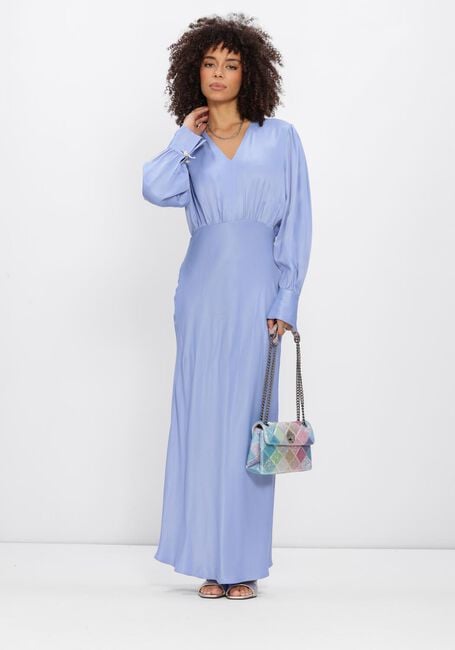 Lichtblauwe TWINSET MILANO Maxi jurk 261TP2761 - large