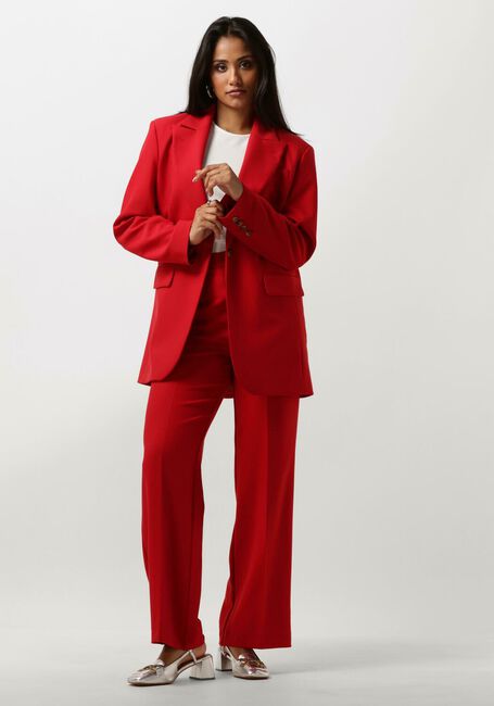 JANICE Pantalon PETE en rouge - large