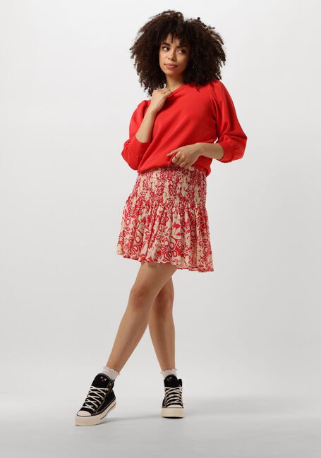 SELECTED WOMEN Haut SLFTENNY 3/4 SWEAT TOP en rouge - large