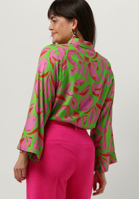 POM AMSTERDAM AFRIQUE BLOUSE Blouses en vert - large