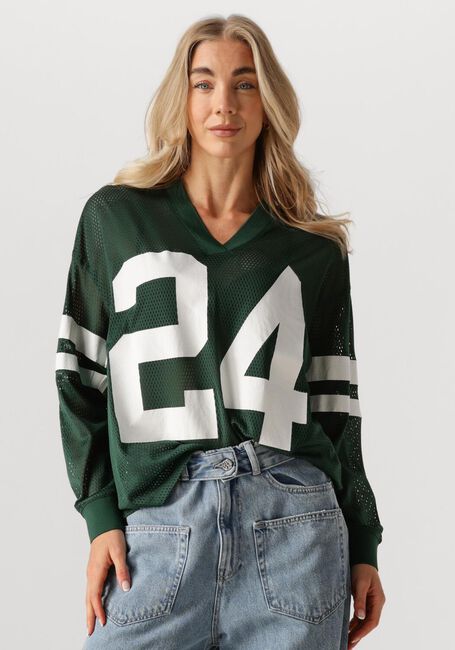 HAUTE L'AMITIÉ Haut DRIFT NUMBER LS TEE Vert foncé - large