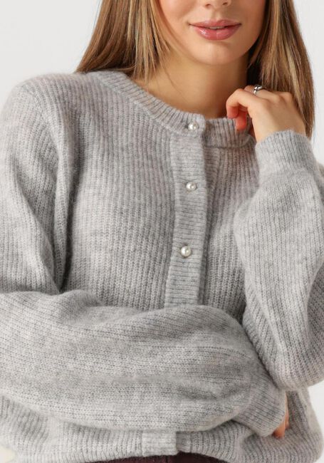 MODSTRÖM Pull LENNIMD CARDIGAN en gris - large